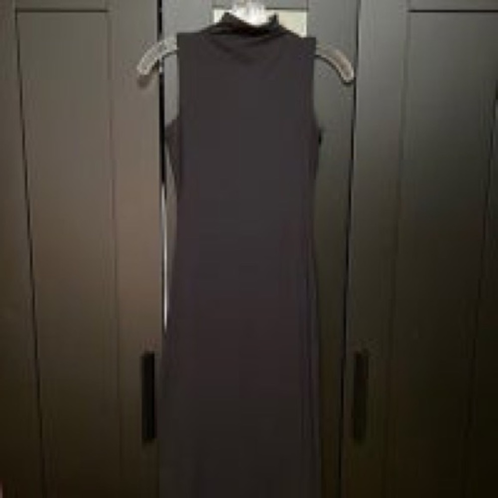 SKIMS Black Sleeveless Dress